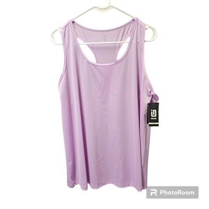 3/$25 🆕️ Idealogy Lavender Racer Back Work Out Tank size 1X